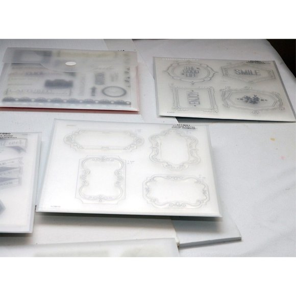 My Acrylix Premium Quality Decorative Stamps Close to my Heart 15 pc - Picture 6 of 15
